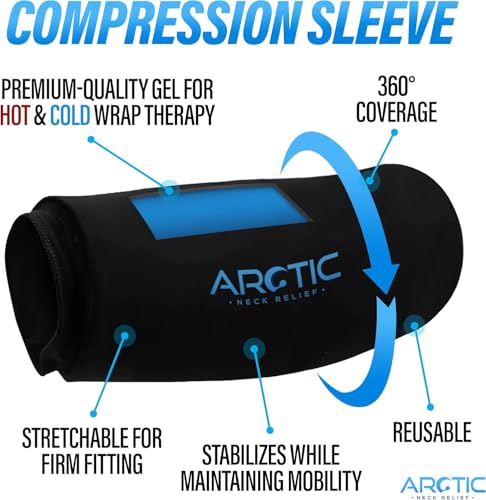 2 Pack | Premium Elbow Ice Pack Wrap & Knee Ice Pack Wrap - Ice Sleeves, Reusable Gel Ice Wrap, Elbow Cold Compression, (Large) - size: Large (2 Pack)