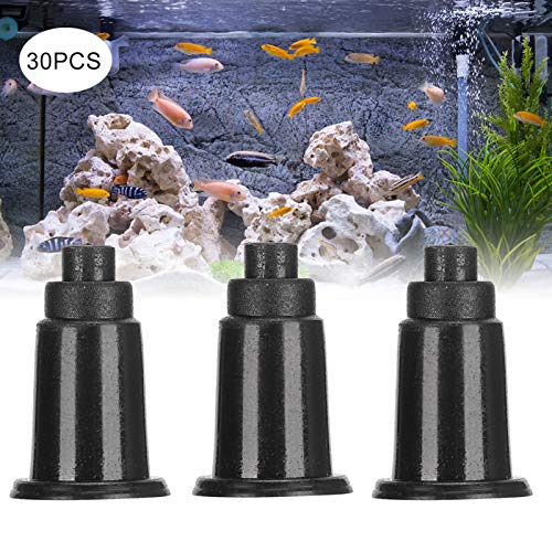 Aquarium Plate Bracket 30PCS | Adjustable Height Support for Fish Enclosure Bottom Filtration Grid | Plastic Filtration Grid Board Accessories/Aquarium Substrate Support