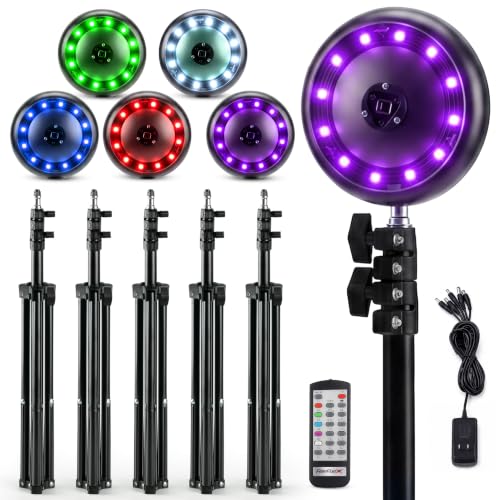 Reflexx RLT 2.1 Reaction Training Lights with TriPod's – Improve Reaction Time, Coordination & Focus – Adjustable Speed, Brightness & Sound Control – for Fitness, Rehab, Seniors & Athletes