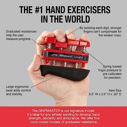 Prohands Gripmaster Medical Hand and Finger Exerciser - size: 3 lb