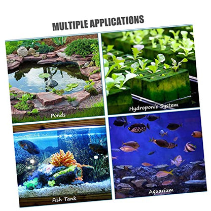 Sosoport Submersible Water Pump for Fish Tank Aquarium Nozzle Fish Tank Water Outlet Outflow Pump Nozzle Acrylic Fitting