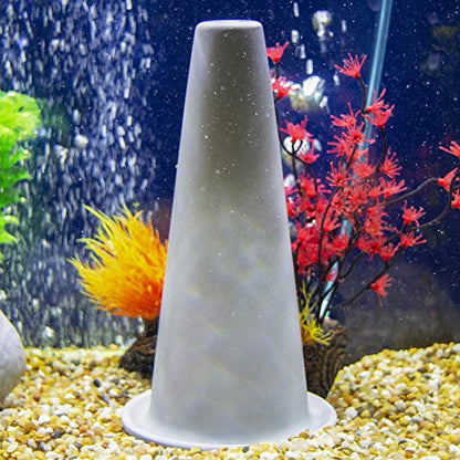 Penn-Plax Breeding Resins and Hide Away Caves for Plecos, Angelfish, Cichlids and More (Breeding Cone) - size: One Size