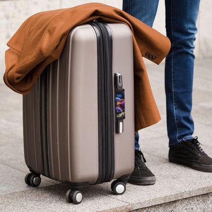 Fish Aquarium Print Suitcase Grip Set Refrigerator Handle Car Interior Travel Accessories Comfortable