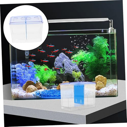 UPKOCH Guppy Breeding Box Fish Tank Isolation System Fish Nursery Pet Breeding Box Air Circulation