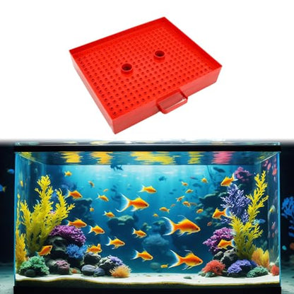 Aquarium Box Separation Drawer Box Accessory Tray Cleaning System PP Material Suitable for Tank Filtration Aquatic, 29.9cmx24.9cmx5cm