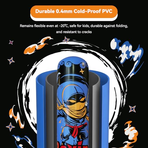 67inch Punching Bag for Kids, Inflatable Kids Boxing Set with Gloves, Fast Rebound Punching Bag for Practicing Karate, Taekwondo, MMA, Christmas/Birthday Gift for Boys Girls, Ages 6-14 - color: Blue
