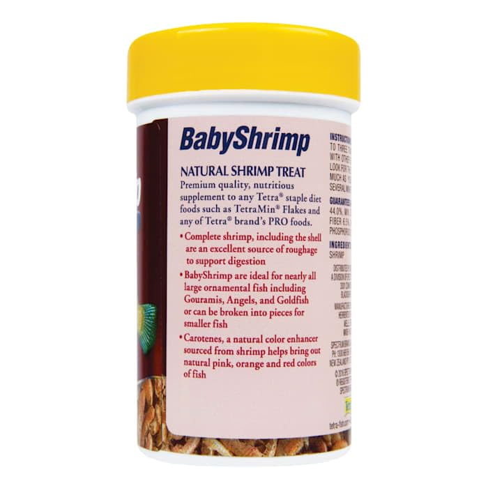 Tetra BabyShrimp 0.35 Ounce, Natural Shrimp Treat For Aquarium Fish (033197)