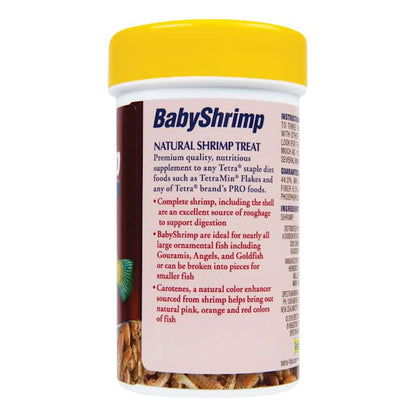 Tetra BabyShrimp 0.35 Ounce, Natural Shrimp Treat For Aquarium Fish (033197)