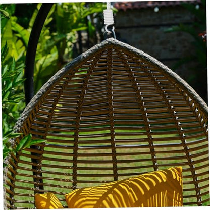 Hammock Chair Hanging Kit Steel Alloy with Spring - size: 13.00X4.00X4.00CM