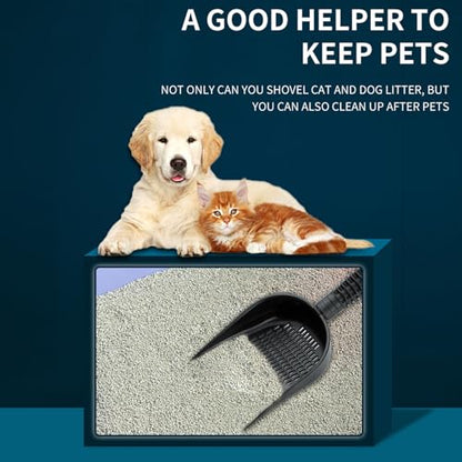 Aquarium Sand Shovel, Aquarium Gravel Strainer Shovel, Detachable Lengthened Multifunctional Safety Design, PVC Material, for Cleaning Pet Feces Litter in Fish Tank, with 3 Extensi