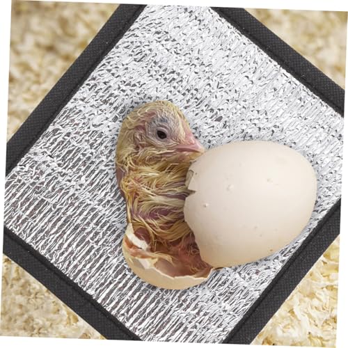 Toddmomy Heating Mat for Reptiles and Small Animals Self Heating Cat Pad with Pearl Cotton Easy to Provides Warmth for Leopard Gecko Hamster and Other Pets