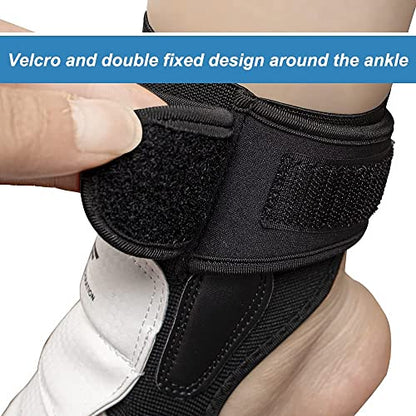Taekwondo Sparring Gear Foot Protector Karate Boxing Sparring Foot Guard, Martial Arts Protective Foot Gear for Kung Fu Punch Bag Kickboxing MMA Training - size: Small