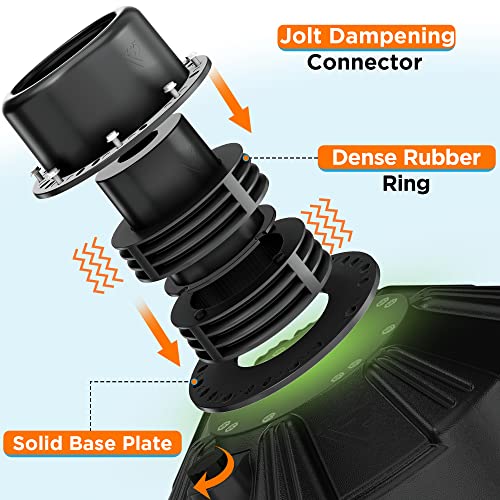 RDX Kids Freestanding Punching Bag & Cover, 4FT Heavy Duty Junior Ronin Target Pedestal Bag Set Suction Cup Stand Base Free Standing Kickboxing MMA Boxing Muay Thai Karate Home Gym Workout - color: GREEN
