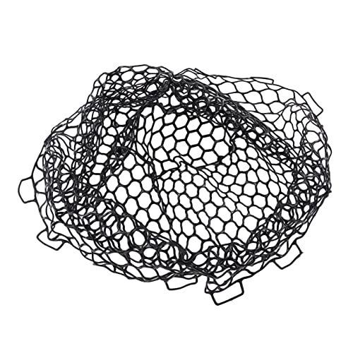 Replacement Fishing Net Deepened Soft Flexible Rubber Fishing Landing Mesh for Angler Flexible Dtrong Stro Replacement NetReplacement Landing NetRubber