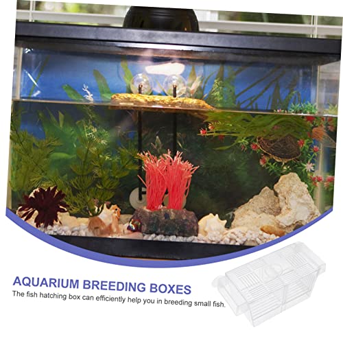 Sosoport 1pc Fish Breeding Box Incubator for Aquarium Isolation Safe Hatching and Acclimation Design for Easy Observation Optimized Water for Juvenile Fish