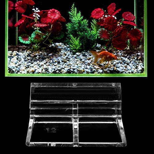 TOPINCN 20Pcs Aquarium Glass Cover Clip Acrylic Holder Support Clamp Accessory Acrylic Aquarium Cover Clip Aquarium Lid Clips Universal Lid Clips for Aquarium Fish (8mm) - size: 8mm
