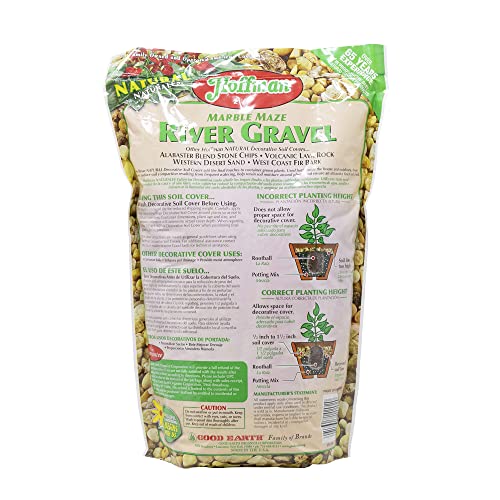 Hoffman 14202 Marble Maze River Gravel, 2 Quarts
