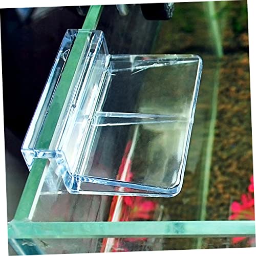 Abaodam 10Pcs Transparent Fish Tank Cover Bracket Durable Plastic Aquarium Support for Tanks for Tropical Fish Aquariums and Home Decor