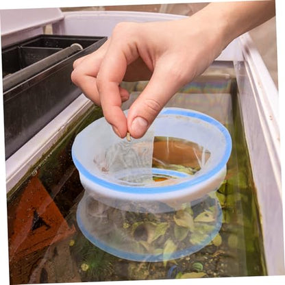 UPKOCH 2pcs Fish Breeding Box Nylon Floating Hatchery Tank Dividers for Guppy Fry Isolation Clean Mesh Design for Optimal Growth Aquarium Fish Tank Hatching Net