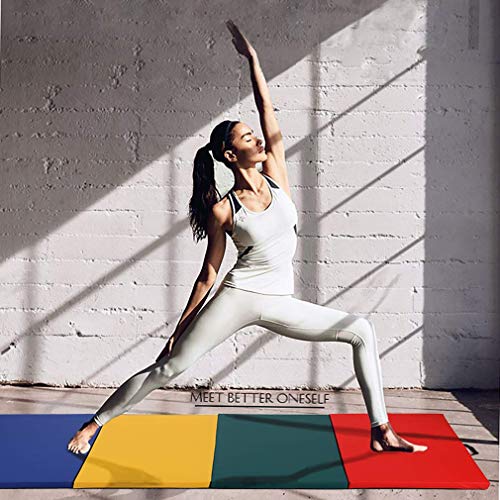 Meet Perfect Folding Gymnastics Mat - color: Colorful
