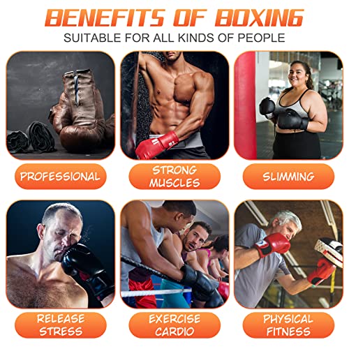 INNOLIFE Boxing Speed Trainer with Thick Base & Reinforced Spring