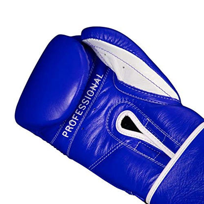 Pro Mex Professional Training Gloves V 3.0 - color: Blue, size: 12 oz