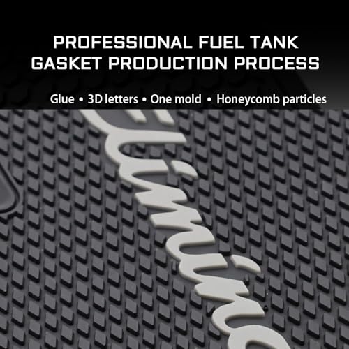 for Kawasaki Eliminator 450 400 500 SE 2024 2025 Motorcycle Accessories Side Fuel Tank Grips Tank Pads Protector Stickers Decal Gas Knee Grip Traction Pad Tankpad PVC Rubber Black