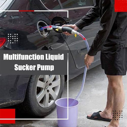 Multifunction Liquid Sucker Pump, 2024 New Manual Fuel Transfer Pump Portable Siphon Pump for Gas Gasoline Oil Fuel Petrol Diesel Fluid Water Fish Tank (9.8ft) - size: 9.8ft