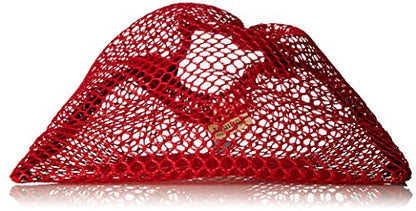 Equinox Nylon Mesh Stuff Bag - color: Red, size: 7" x 10"