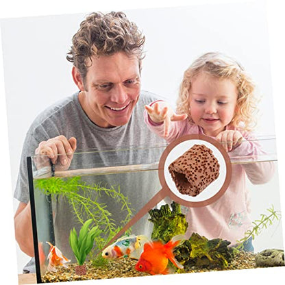 10Pcs Durable Fixed Ring for Water Plants Creative Pottery Decor Holder for Fish Tank for Aquatic Plant Cultivation and Freshwater Landscape Decoration