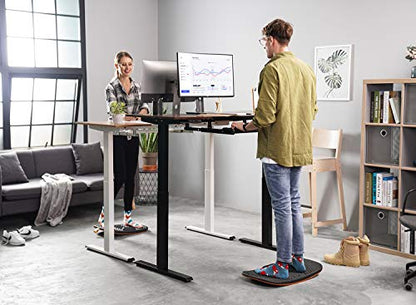 FEZIBO Standing Desk Mat with Anti Fatigue Bar - size: Large