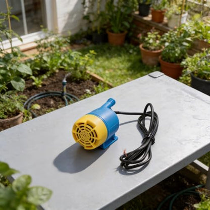 12V Self-Priming Water transfer Pump, Portable Submersible Utility Pump with Debris Filter for RV, Aquarium, Garden Pond, Swimming Pool
