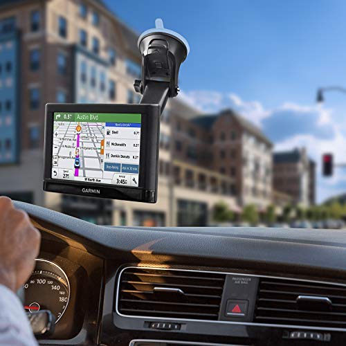 GPS Suction Cup Mount for Garmin [Quick Extension Arm], Replacement GPS Dash Ball Mount Dashboard Windshield Car Holder for Garmin Nuvi Dezl Drive Drivesmart Zumo Driveassist DriveLuxe RV - color: 1-Pack