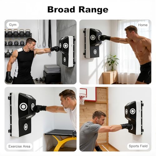 Uppercut Bag, Wall Punching Bag Training Punching Target with Marking Points, Wall Mount Punching Bags for Training Uppercuts Hooks Knees Elbows, 13.78 * 9.84 * 23.62 Inch