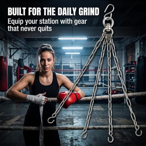 Amber Fight Gear Heavy Bag Chain Set