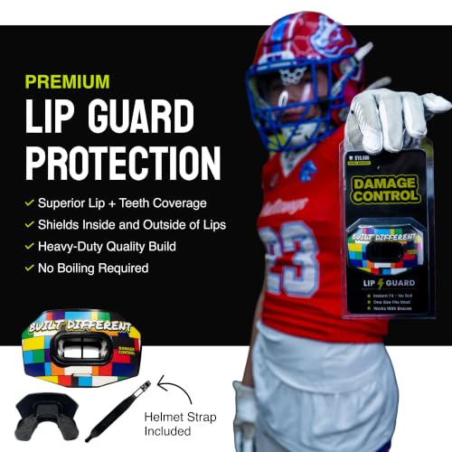 DAMAGE CONTROL Youth Football Mouth Guard – Built Different - color: Built Different