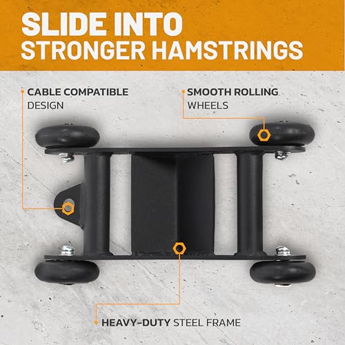 Ab Glider Machine Bells of Steel - Single Floot Glute Ham Developer