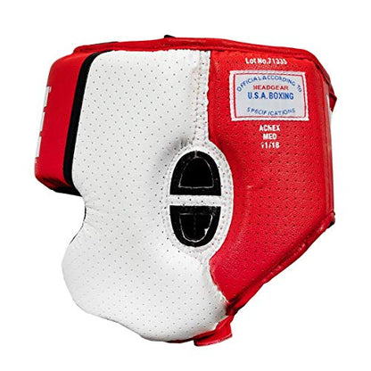 Title Boxing Aerovent USA Boxing Competition Headgear - Boxing, MMA, Sparring Headgear - Adults, Unisex - color: Red, size: Small
