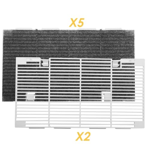 3104928.019 Dometic RV A/C 5 Filters and 2 Grilles,rv ac vent cover | Includes 2 ducted grilles and 5 air filters、Replaces OE 3104928.019、Helps keep A/C vents clean and airflow efficient