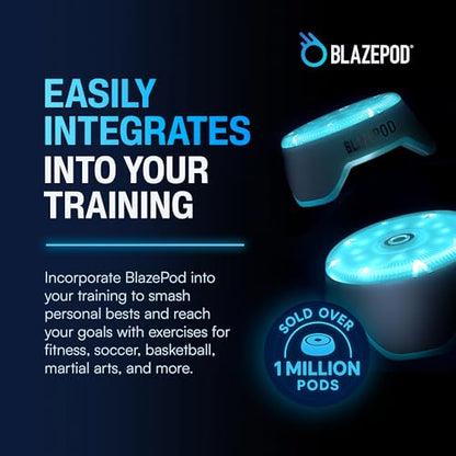 BlazePod Reaction Training Kit Smart Pods for Speed, Agility & Cognitive Drills - Pro-Level Training for Athletes, Trainers, Therapists & Coaches - App Access Included (4 Pods) - color: 6 Pods | Trainer Kit