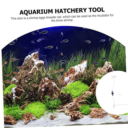 Complete Shrimp Hatchery Set 2 Packages of Soda Bottle DIY Kit Accessories for Brine Shrimp Eggs