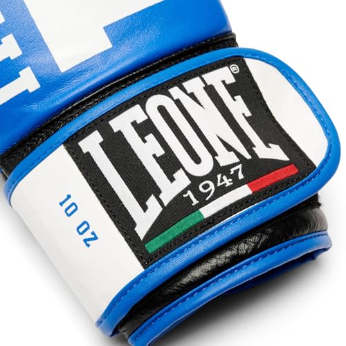 LEONE 1947, Explosion Boxing Gloves - color: blue, size: 14OZ