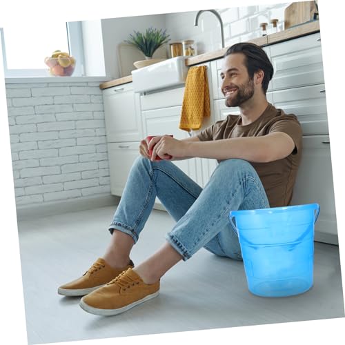 ORFOFE Food Grade Plastic Water Storage Bucket Multi-Purpose for Camping Beach Home Wash Fish