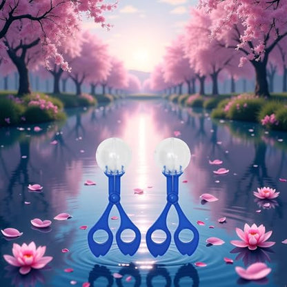 2-Pack Nature Exploration Tools - Ergonomic Scoopers and Clamps for Field Research and Outdoor Activities, Durable Plastic Design with Non-Slip Grip