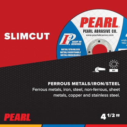 SlimCut AO 4-1/2 x .4 x 7/8 A46 T-1, Pack of 25