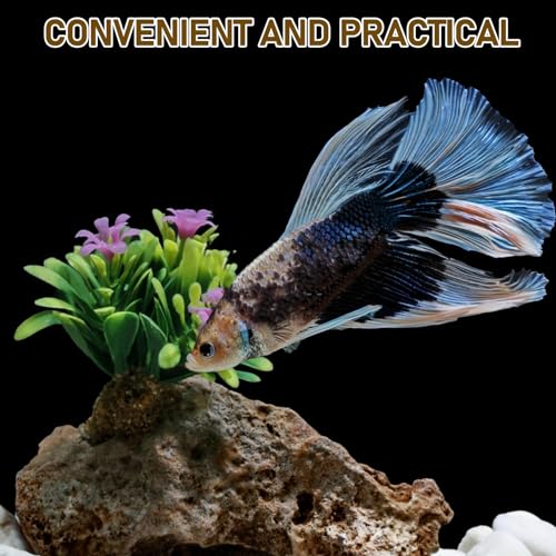 Aquarium Background Sticker Fish Tank Backdrop PVC Self-Adhesive Wallpaper Roll 45cm High 10m Length Underwater Scenery Decoration for Home Aquariums