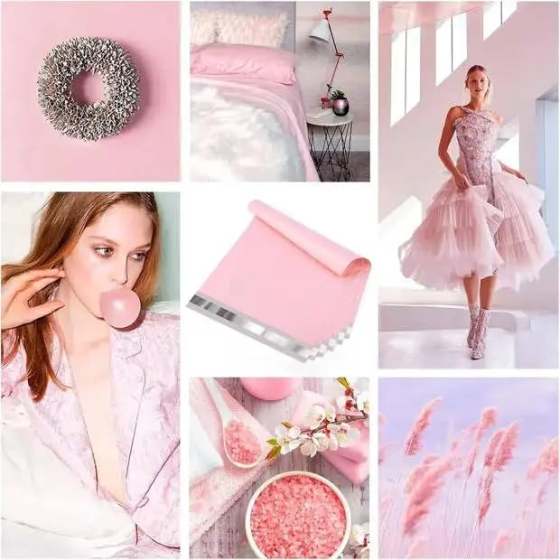 Metronic Large Poly Mailers 19x24 50 pcs, Shipping bags for Small Business, Shipping Envelopes for Clothing, Mailing Bags for Shipping Supplies in Pink - size: 19x24 50PC