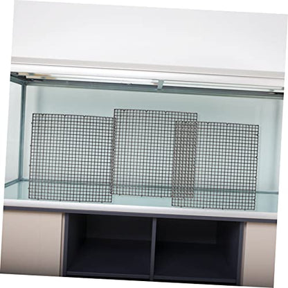 Abaodam 1Set Fish Tank Divider Plates Aquarium Isolation Nets with Suction Cups Panels for Fish Tank Partitioning and Filtration