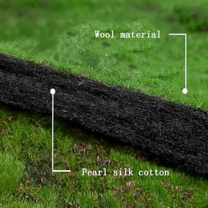 Simulation Artificial Moss Mat 39x39in, Fake Moss Wall DIY Artificial Moss Mat Carpet for Balcony Terrace Decoration Window Display Decoration