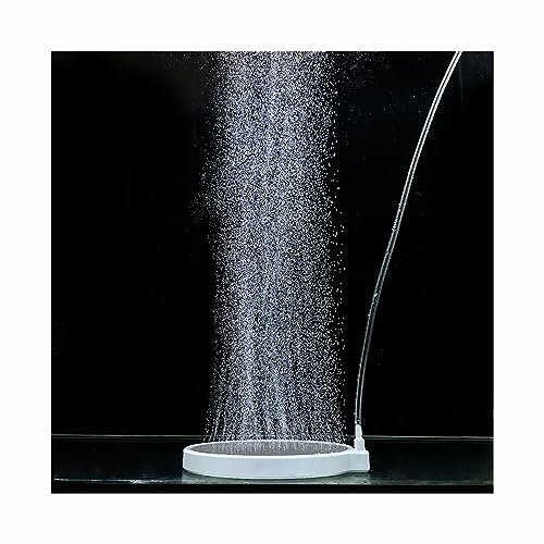 Air Stones for Aquariums - Quiet Fish Tank Oxygen Aerator, 4 Inch Nano Ultra-High Dissolved Oxygen Diffuser Airstone Bubbler with Air Tube Control Valve Check Valve